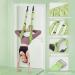 Green Yoga Hammock & Stretching Band - Enhance Flexibility for Yoga Ballet Pilates & Gymnastics | International Shipping Available - Buy Online on GoSupps.com