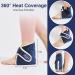 Ankle Heating Pad for Achilles Tendonitis & Plantar Fasciitis | Heated Wrap for Arthritis Pain Relief | Soothing Heat Therapy with Auto Shut-Off - Buy Online on GoSupps.com