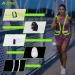 A-ZONE High Visibility LED Reflective Vest for Running/Cycling - USB Rechargeable & Waterproof - Buy Online on GoSupps.com