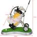 10L0L Golf Pen Holder with 3 Golf Club Pens Set - Unique Golf Desk Decor Gift for Men - Buy Online on GoSupps.com