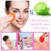 Nuogo 40 Pack Silicone Facial Cleansing Brush Scrubber for Deep Pore Cleaning and Blackhead Removal - Exfoliating Exfoliator Tool for Delicate Dry Skin Care - Women and Girls - Buy Online on GoSupps.com