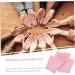 FRCOLOR 1 Pair Spa Glove Gel Hand Moisturizing Gloves Ear Piercing Kit Gel Gloves Gel Hand Gloves Eczema Gloves for Men Moisturizing Hand Gloves Fingerless Pink Man Hand Mask - Buy Online on GoSupps.com