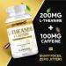 Geneomx L-Theanine + Caffeine Supplement - Extra Strength 2-in-1 Formula for Mental Clarity Energy and Focus with Natural Green Coffee Bean Extract Supports Calm & Alertness | 30 Vegetarian Capsules - Buy Online on GoSupps.com