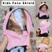 Quintra Complete Facial Protection - Transparent Hooded Hat for Kids | Reusable & Removable Seat Belts (Pink One Size) - International Shipping Available - Buy Online on GoSupps.com