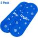 YOUSHARES Insulin Cooler Travel Case Ice Packs - Reusable & Suitable for Diabetic Insulin Storage(2 Packs) - Blue - Buy Online on GoSupps.com