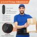 Cordless Heated Back Brace for Lower Back Pain Relief - Lumbar Support Belt with Heating Pad & 5000mAh Battery | Black Large for Herniated Disc Sciatica Scoliosis Relief - Buy Online on GoSupps.com