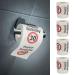 Toilet paper 4er set "Happy Birthday30" 30.Birthday 24 meters 2-layer 180gr/sqm toilet paper motif paper toilet paper (4 x toilet paper 30)