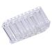 Eyeliner Holder Organizer Transparent 26 Slots PS Material Widely Used Lip Liner Organizer Practical for Makeup Brushes for Makeup Artist