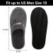 Youeon Men's Spa Slippers - 8 Pairs Non-Slip Disposable Coral Fleece Guest House Slippers - Buy Online on GoSupps.com