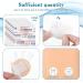 Treela 1200 Pcs Fabric Adhesive Spot Bandages with Non-Stick Pad for Wound Care - 0.87 Inch Diameter Round Bandage for Skin Spots and Small Incisions - Buy Online on GoSupps.com