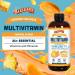 Barlean's Liquid Multivitamin for Women Men & Kids 21 Essential Vitamins & Minerals Includes Biotin B-Complex Vitamins C D3 & K2 Smoothie-Like Daily Supplement Tropical Flavor 16 fl oz 16 Fl Oz (Pack of 1) - Buy Online on GoSupps.com