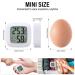 4-Piece Mini LCD Thermometer & Hygrometer Set - Yomisee Digital Thermometer for Baby Room Living Room & Office | Accurate Air Humidity & Temperature Monitoring - Buy Online on GoSupps.com