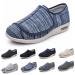 Diabetic Shoes Width Shoe for Elderly Women Men's Wide Width Shoes with Adjustable Closure Lightweight Men 6.5/Women 7.5 Light Blue Men 6.5/Women 7.5