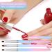 Cobee 3 Pack Nail Polish Clean Up Brushes - Manicure Makeup Tools - Buy Online on GoSupps.com