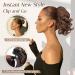 Ponytail Extensions Ponytail Hair Extensions Long Curly Wavy 12" Claw Clip Ponytail Fluffy Clip on Pony Tails Synthetic Hairpiece for Women for Women(G188-2) - Buy Online on GoSupps.com