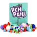 900 PCS Multicolor Craft Pom Poms - Soft, Fluffy & Assorted Sizes for Arts and Crafts - Buy Online on GoSupps.com