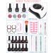 BTIZTLLA Gel Nail Polish Kit with 120W LED Light - 12 Colors Set with UV LED Nail Lamp and Manicure Tools - Perfect for Beginners at Home - Buy Online on GoSupps.com