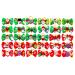 Dog Hair Bows 20 Pack Dog Bows Multicolor Cat Dog Bow Rhinestone Beads Flowers Topknot for Pet Hair Accessories