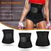 HKDYWTNB Back Brace Lumbar Support Waist Trainer Belt Tummy Control Waist Cincher Trimmer Sauna Sweat Slimming Waist Belt X-Large Black - Buy Online on GoSupps.com