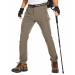 Natuvenix hiking pants men light outdoor pants for men water -repellent trekking pants fast drying trousers men stretch work pants 40W / 30l Khaki