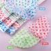PAGOW 12pcs Reusable Waterproof Shower Caps - Flower Printed Hair Hat for Women, Men, Kids - Multicolor, 3 Types - Ideal for Home and Salon Use - Buy Online on GoSupps.com