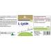 Buy L-Lysine 500 mg - 120 Capsules - Essential Amino Acid - No Additives - Dr. med. Michalzik - Biotikon  - Buy Online on GoSupps.com