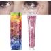 Vigcebit Body Glitter Gel Face Glitter Body Gel Glitter Glitter Mermaid Scale Glitter for Women 3# - Buy Online on GoSupps.com