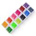 Ink Pad, 12 Colors Washable Stamp Pad for Kids 12PCS