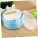 2 pi ces Bo te de Rangement pour Poudre Gar on Fille tui Doux pour Houppette de Protection Peau D licate et Tout- Design Pratique et L ger Bleu - Buy Online on GoSupps.com