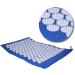 Acupressure Mat for Pain Relief & Relaxation | Set with Nail Mat & Carrying Bag - Blue | Perfect for Men & Women - Buy Online on GoSupps.com
