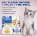 Cjztp Cat Calming Diffuser Enhanced Cat Pheromones Diffuser Starter Kit for 30 Days Supply Cat Anxiety Stress Relief to Reduce Fighting Scratching 48ml - Buy Online on GoSupps.com