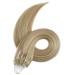 Ugeat Micro Loop Extensions Real Hair Blonde Microring #16/22 50cm & 40cm Gold Blonde Highlights Invisible 50 Strands for International Shipping - Buy Online on GoSupps.com