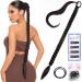 Ponytail Extension Braided Ponytail with Hair Scrunchie Hair Clips Natural Synthetic Hair Braids Hair Extensions for Braiding Long Ponytail Extension Real Hair Black Brown Hairpiece for Women