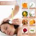 MQ Ear Candles 20 Pcs Ear Wax Remover All Natural Ear Candles Beeswax Candling Cones with 10 Protective Disks (10 Colours) Multicoloured - Buy Online on GoSupps.com
