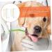 Kisangel 30 pcs Dual-head Handheld Clean Supplies Cat Nylon Oral Cleaning Brush Small Pet Puppy Portable 1 count (Pack of 1) Assorted Colorx3pcs - Buy Online on GoSupps.com