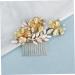 FRCOLOR Bridal Headdress Hair Comb Vintage Comb Prom Hair Accessory Wedding Hair Clip Hair Barrettes Hair Clips Hair Pin Bridal Hair Accessory - Buy Online on GoSupps.com