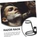 Premium Healeved Shaver Keeper Stand | Razor & Brush Holder for Shaving Accessories | Ideal for Restaurants & Home Use - Buy Online on GoSupps.com