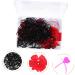 minkissy 1 Set Barrel Beads Hair Cuffs Hair Braid Cuff Dreadlocks Braiding Bead Dreadlock Hair Ring Beads for Kids Braid Jewelry Mini Bow Delicate Hair Tube Beads Polyester Charm Hair Clip - Buy Online on GoSupps.com