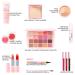 All In One Makeup Kit - 20 Colors Eyeshadow Palette Lipstick Eyebrow Pencil & More | Perfect Makeup Gift Set for Women & Beginners - Buy Online on GoSupps.com