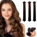 Moguri 3 pieces of heat -free curlers flexi poles with hooks heat -free curling iron for all hair types curlers to sleep in heat -free curls overnight