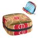 GIAPB Period Bag Sanitary Napkin Storage Bag Period Pouch Travel Makeup Bag Basketball Court Pattern Color1418