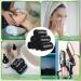 Cute Style 12pc Black Cotton Makeup Towels 13x13 Inches - Reusable Facial Cleansing Wash Cloths for Women - Absorbent Makeup Remover Towels - Buy Online on GoSupps.com