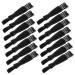GALPADA 20 pi ces Brosse de Nettoyage Double T te pour Tondeuses et Rasoirs Brosse lectrique Plastique Lot pour Nettoyage Pr cis et Polyvalent des Rasoirs Tondeuses et Petits Appareils