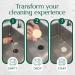 CLEANOMIC Garbage Disposal Cleansing Tablets - Foaming Cleaner & Deodorizer (8 Pack) for Kitchen Drains & Sinks - Effective Garbage Disposal Cleaner - Buy Online on GoSupps.com