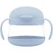 Ubbi Tweat No Spill Snack Container - BPA-Free Toddler Travel Accessories - Cloudy Blue - Buy Online on GoSupps.com