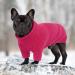 Iecoii Warm Turtleneck Dog Sweater Cozy Winter Dog Clothing for Small Medium & Large Breeds | Ideal for Chihuahua French Bulldog and Labrador - Rose Red - Buy Online on GoSupps.com