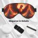 Buy Phoenix Unisex Adjustable Buckle Blackout Sleep Eye Mask - Perfect for Travel Yoga Office Naps - Buy Online on GoSupps.com
