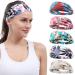 Sports frontal ligaments women & men from Beister (5 pieces) workout headband non -slip welding tape Highly Stretchy Wicking Hair band for yoga running cycling basketball mixed color 06