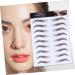 Didiseaon 8 Pcs Eyebrow Stickers Eyebrows Eyebrow Peel off Green Lashes Fake Water Transfer Paper with Soy Ink 21x15cmx2pcs Brownx2pcs - Buy Online on GoSupps.com