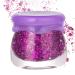 Teksome Face and body gel 6 mermaid glitters | Sparkling holographic gel sweat-resistant for nails lips face hair